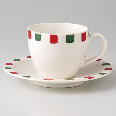 Two-Tone Coffee C/S (8.5 fl oz (240 cc), 14.1 oz (400 g), Coffee C/S, Hotel, Restaurant, Cafe, Western Tableware, Restaurant, Commercial Use, For Guests