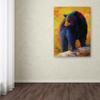 Checking Smorg by Marion Rose, 18x24-Inch Canvas Wall Art view 3