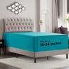 Empyrean Teal Blue Extra Deep Pocket Fitted Sheet Full Size, Hotel Luxury Deep Pocket Full Size Fitted Sheet Only Easily Fits 18 to 24 Inch Mattress, Soft, Wrinkle-Free with Corner Straps view 1