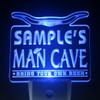 ADVPRO wspb-tm Name Personalized Custom Man Cave Beer Bar Day/Night Sensor LED Sign view 1