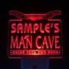 ADVPRO wspb-tm Name Personalized Custom Man Cave Beer Bar Day/Night Sensor LED Sign view 2