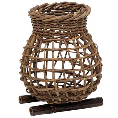 Manyo 12-509C Round Neck with Black Bamboo Base, Made in Japan