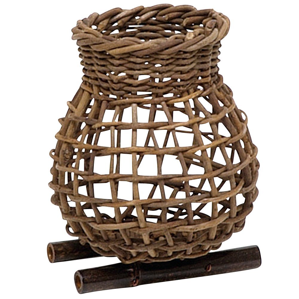 Manyo 12-509C Round Neck with Black Bamboo Base, Made in Japan