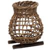 Manyo 12-509C Round Neck with Black Bamboo Base, Made in Japan view 1
