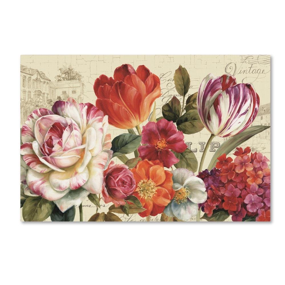 Trademark Fine Art Garden View I without Border by Lisa Audit, 16x24-Inch-Inch