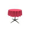 AddandShip by ADD&Ship Round Polyester Tablecloth 45 inches (Hot Pink) view 1