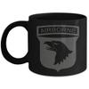 101st Airborne Coffee Mug - Grey US Army Coffee Mug - Both Sides view 1