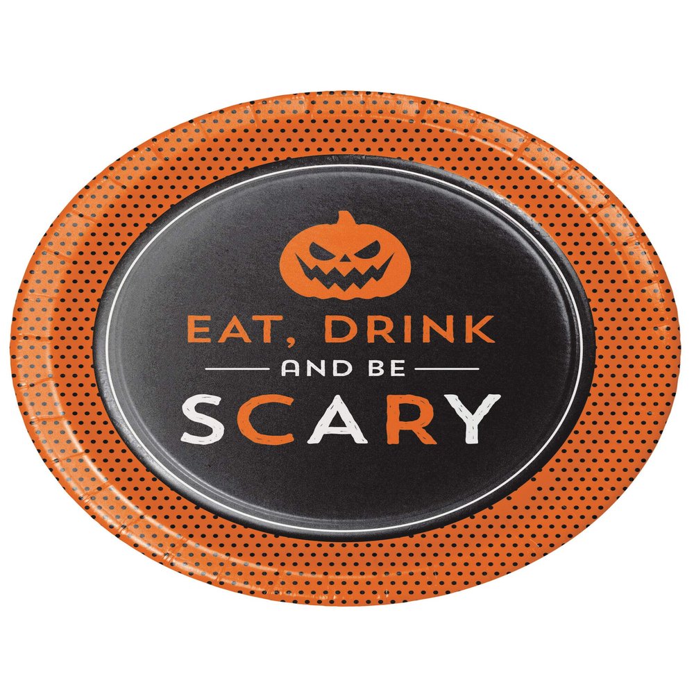 Eat, Drink and Be Scary Dessert Plates (8ct)