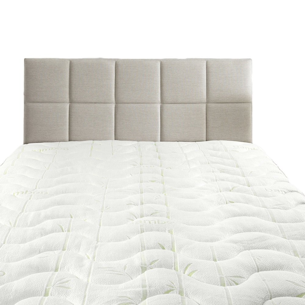 sheetsnthings Waterproof Rayon from Bamboo Jacquard King Mattress Pad, White