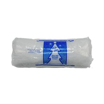 Brite Star 10 Ft x 15 inch Snow Fluff Blanket, White