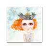 Trademark Fine Art Wyanne 'Big Eyed Girl Life Is But a Dream' Canvas view 1