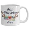 Best Step-Mom Ever Coffee Mug, Mother's Day Gift Ideas view 2