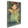 Trademark Fine Art Wyanne 'Big Eyed Girl Star Lover Fairy' Canvas view 2