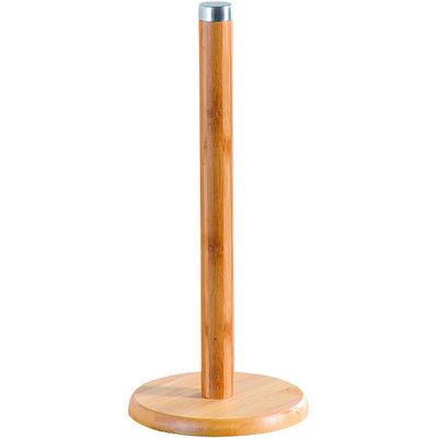 Kesper Bamboo Kitchen Roll Holder, Brown