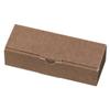 Heads MBR-GB12 Plain Gift Box, Made in Japan, W 7.2 x H 1.8 x D 2.7 inches (183 x 45 x 68 mm), Brown, Box of 10