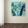 Trademark Fine Art Wyanne 'Retro Flowers' Canvas view 3