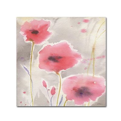 Wild Rose by Sheila Golden, 24 by 32-Inch Canvas Wall Art