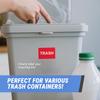 Trash Sticker, 2 x 3 inch, Red, 300 Pack view 3