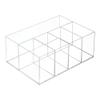iDesign 5-Section Divided Vanity Organizer, Clear view 2