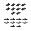 63mm Bed Slat Holders Kits Bundles for Metal Beds 30 Sides and 20 Centres view 1