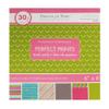 Celebration Paper Stack Pads, Pink/Green, 6x6-Inch view 1