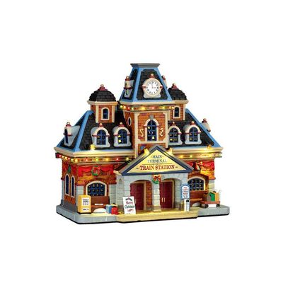 Lemax Village Collection, Main Terminal Train Station #75194