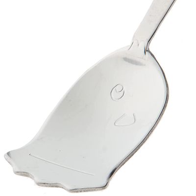 Nagao Petite Marine Stainless Steel Cutlery Sunflower Ice Spoon, Set of 2, Made in Japan