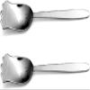 Nagao Petite Marine Stainless Steel Cutlery Sunflower Ice Spoon, Set of 2, Made in Japan view 2