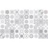 Ambiance 60 Stickers for Tiling | Adhesive Sticker Tile  Bathroom and Kitchen Mosaic Wall Tiles, Grey Shade, 10 x 10 cm, 60 Pieces view 1