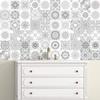 Ambiance 60 Stickers for Tiling | Adhesive Sticker Tile  Bathroom and Kitchen Mosaic Wall Tiles, Grey Shade, 10 x 10 cm, 60 Pieces view 3