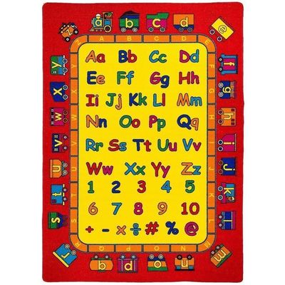 champion rugs CR'S 8FTX11FT Kids Educational/Playtime Rug 7FT.4INX10FT.4IN Please Check All Pictures (ABC Fun)