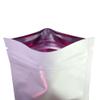 QQ Studio 100x Premium Smell Proof Food Safe Double-Sided Color Mylar Foil Flat Heat Sealable Sample QuickQlick Zipper Seal Bag 7.5x10cm (3x4") (White) view 4