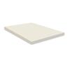 Spring Coil 2-Inch High Density Foam Topper,Adds Comfort to Mattress, Queen Size, Off White view 1