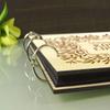 Personalized Retirement Party Wood Engraved Guest Book, Photo Album Custom Scrapbook view 2