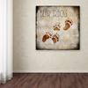 Trademark Fine Art Moose Lodge 2 - Bear Tracks by LightBoxJournal, 18x18-Inch-Inch view 2