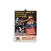 Vintage Poster - Workplace Safety 0543 - Enhanced Matte Paper Poster (12x16) view 1