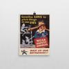 Vintage Poster - Workplace Safety 0543 - Enhanced Matte Paper Poster (12x16) view 2