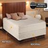 Dream Solutions USA Comfort Pedic Firm (Eurotop) PillowTop Twin (39"x75"x11") Mattress & Low 5" Height Box Spring - Sleep System with Enhanced Foam Encased Support- Fully Assembled, Plush Knit Cover view 3