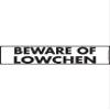 Beware of Lowchen Sign - Warning Lowchen Sign (12" x 3") - Heavy Duty Exterior Rust Free .040 Thick Aluminum Dog Sign with Weatherproof and UV Protection - Caution Lowchen On Guard Yard Sign - 12" x 3" view 2