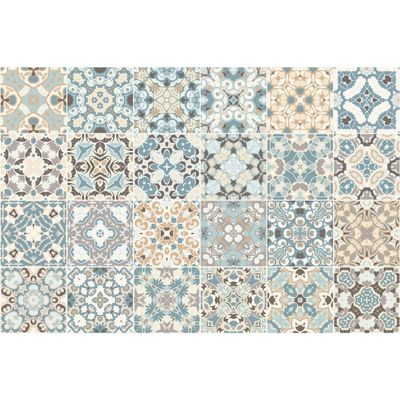 Ambiance-Live 24 Adhesive Tile Adhesives Tile Stickers | Sticker Wall Tiles Bathroom and Kitchen Mosaic Tiles | Authentic Design 10 x 10 cm, 24 Pieces