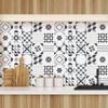 Ambiance col-RV-0313_10x10cm Tile Sticker, 10 x 10 cm, Gomtriques Nuance De Gris view 2