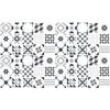Ambiance col-RV-0313_10x10cm Tile Sticker, 10 x 10 cm, Gomtriques Nuance De Gris view 3