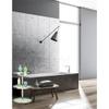 New Spec Round Glass Mobile Bathroom Towel and Utiliy Cart, Chrome view 3