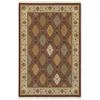 Oriental Weavers Masterpiece Area Rug - 530M2-5'3" x 7'6" - in Red/Multi - Vintage Inspired, Stain Resistant, Family and Pet Friendly, Bedroom, Office Rug view 1
