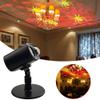 JIAN YA NA LED Projector Light, 2 in 1 Latest Spider Pattern LED Water Wave Waterproof Moving Projector Auto-Timer Landscape Stage Light for Indoor Outdoor Decoration, with Indoor Base & Ground Stake view 3