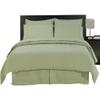sheetsnthings 8PC Bed in a Bag Bedding Set Solid Sage 100% Microfiber, Queen Size view 1