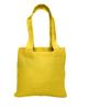 12 PACK Party Favor Cotton Tote Gift Bags with Handles, Bright Colors by SHOPINUSA (Yellow) view 1