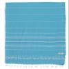 Bersuse Towels Anatolia XL Beach Blanket Throw Blanket Turkish Towel 100% Cotton Extra-Large Quick-Dry Lightweight Premium Peshtemal Towel - 61x82 Inches, Turquoise (Set of 3) view 1