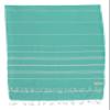 Bersuse Towels Anatolia XL Beach Blanket Throw Blanket Turkish Towel 100% Cotton Extra-Large Quick-Dry Lightweight Premium Peshtemal Towel - 61x82 Inches, Mint Green (Set of 3) view 1