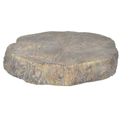 A&B D1613-AB D12 Faux Wood RoundAccent
